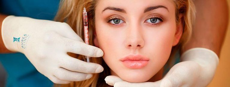 botox y ácido hialurónico Aurea Clinic