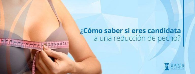 candidatas a una reducción de pecho
