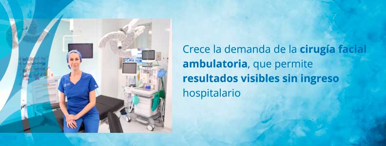 cirugia facial ambulatoria con recuperación rápida
