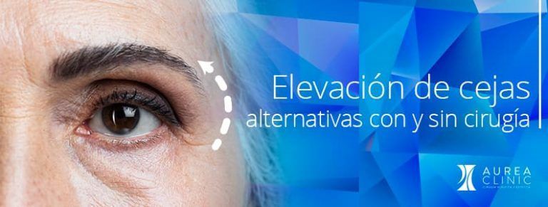 tratamientos de elevación de cejas