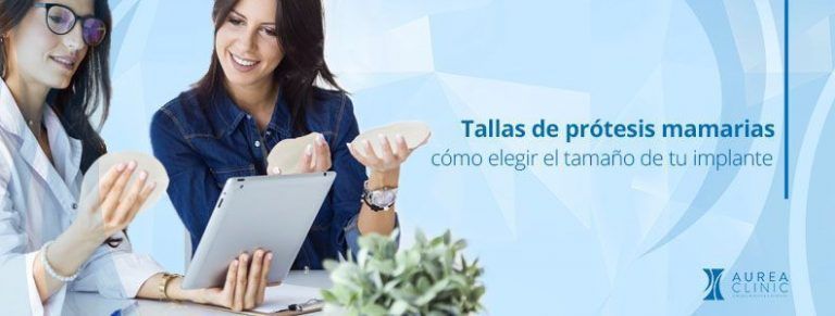 tallas de implantes de senos Sevilla Aurea clinic
