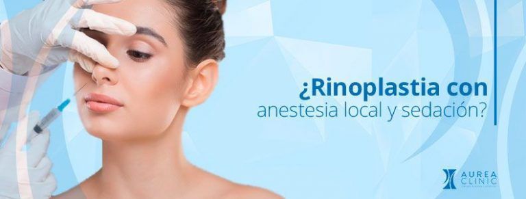 rinoplastia con anestesia local sevilla
