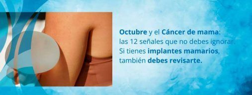 octubre y las 12 señales contra el cáncer de mama